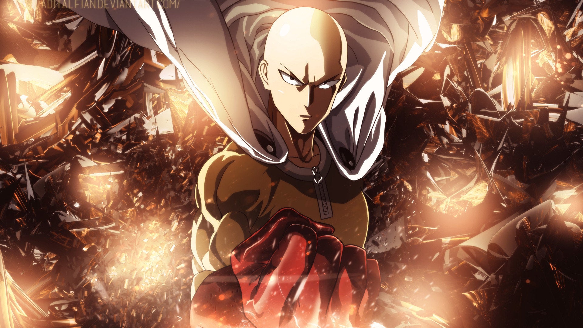 Powerfull Saitama One-Punch Man, HD wallpaper