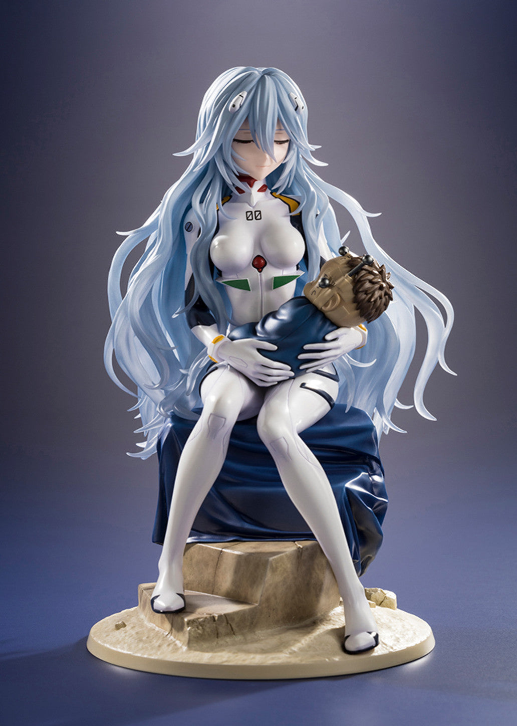 Evangelion:3.0+1.0 Thrice upon a Time: Rei Ayanami~affectionate Gaze~ - 1/6 Pre-Painted Pvc Statue