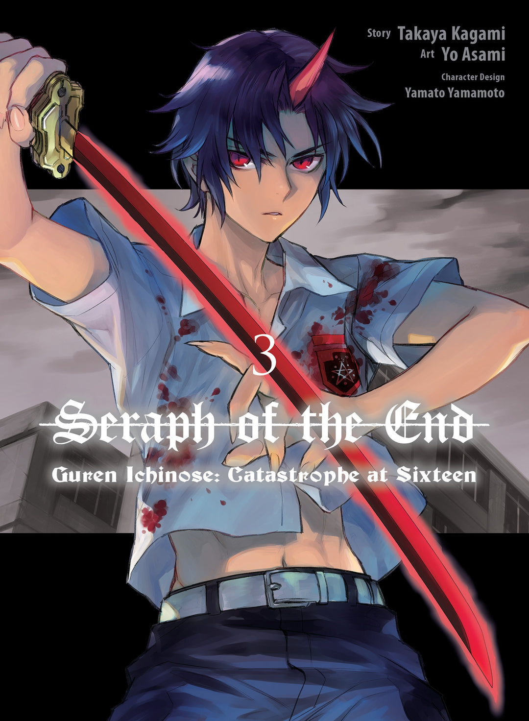 Seraph of the End Guren Ichinose Catastrophe at Sixteen (manga), Vol. 03