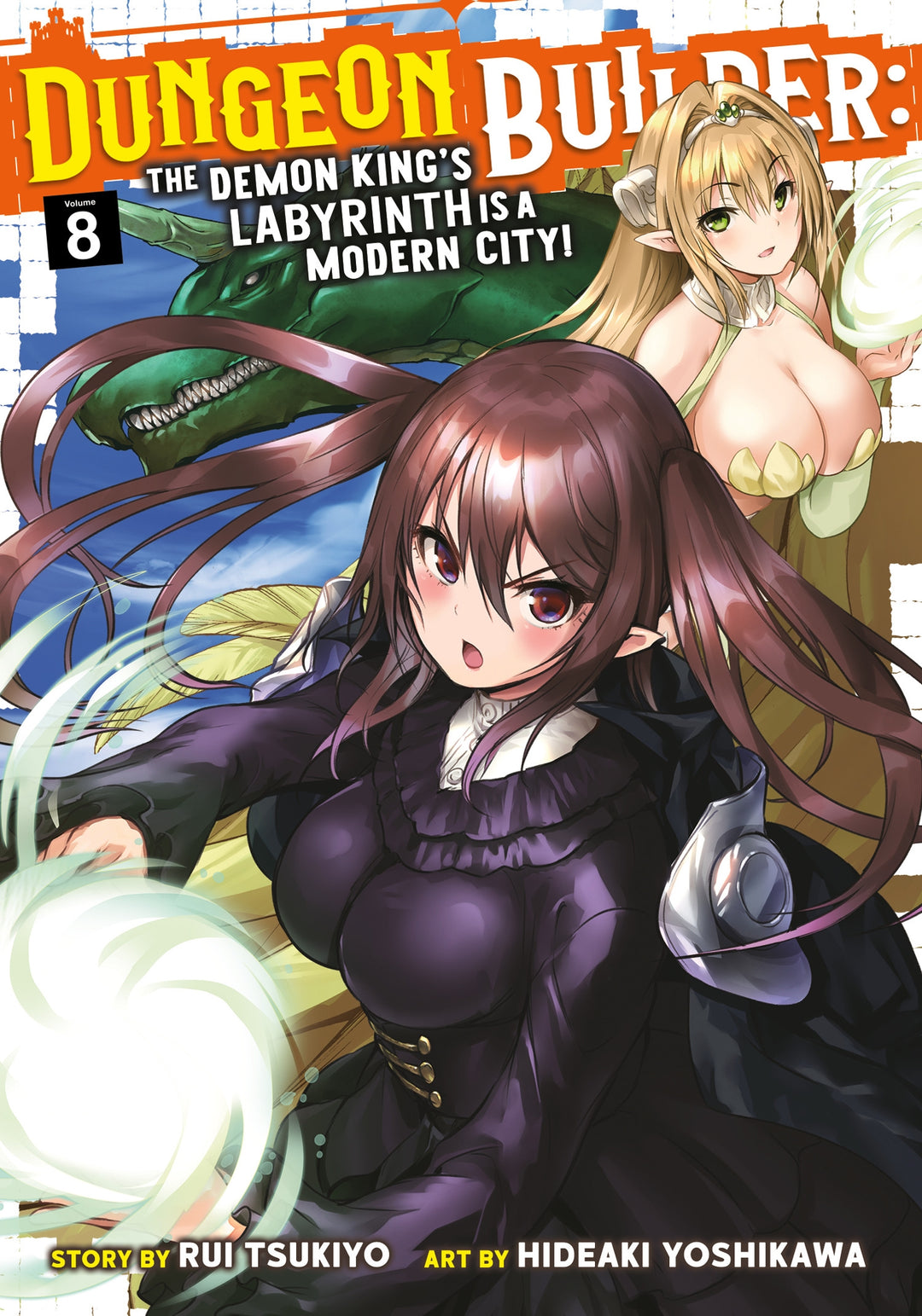 Dungeon Builder The Demon King's Labyrinth is a Modern City!, (Manga) Vol. 08