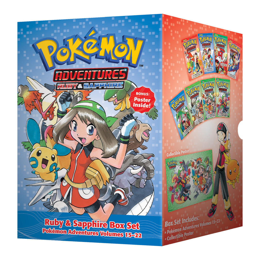 Pokemon Adventures Ruby & Sapphire Box Set - Manga Mate