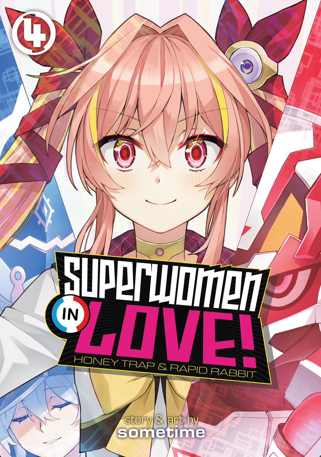 Superwomen in Love! Honey Trap and Rapid Rabbit, Vol. 04