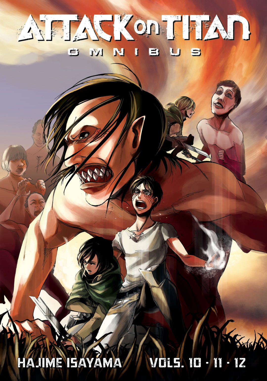 Attack On Titan Omnibus 4 (Vol. 10-12)