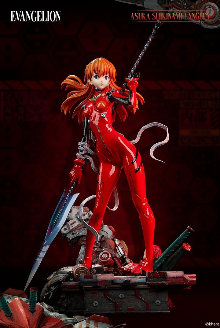 1/4 Evangelion WonderStatue - Shikinami Asuka Langley Polystone Statue