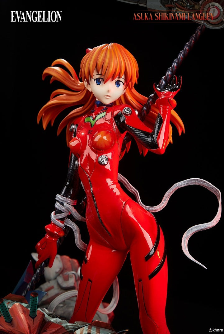1/4 Evangelion WonderStatue - Shikinami Asuka Langley Polystone Statue