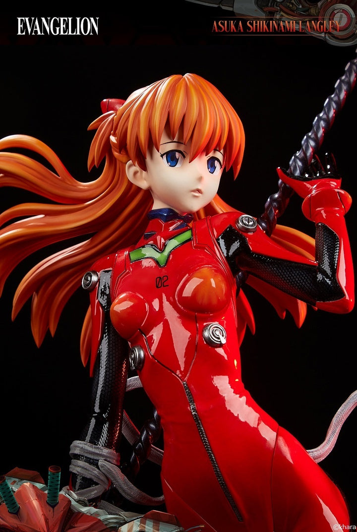 1/4 Evangelion WonderStatue - Shikinami Asuka Langley Polystone Statue