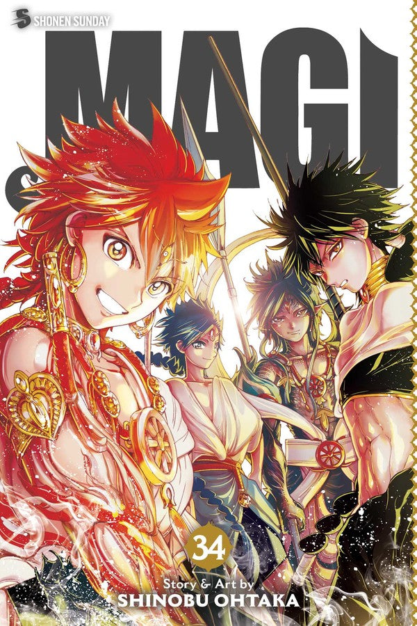 Magi: The Labyrinth of Magic, Vol. 34 - Manga Mate