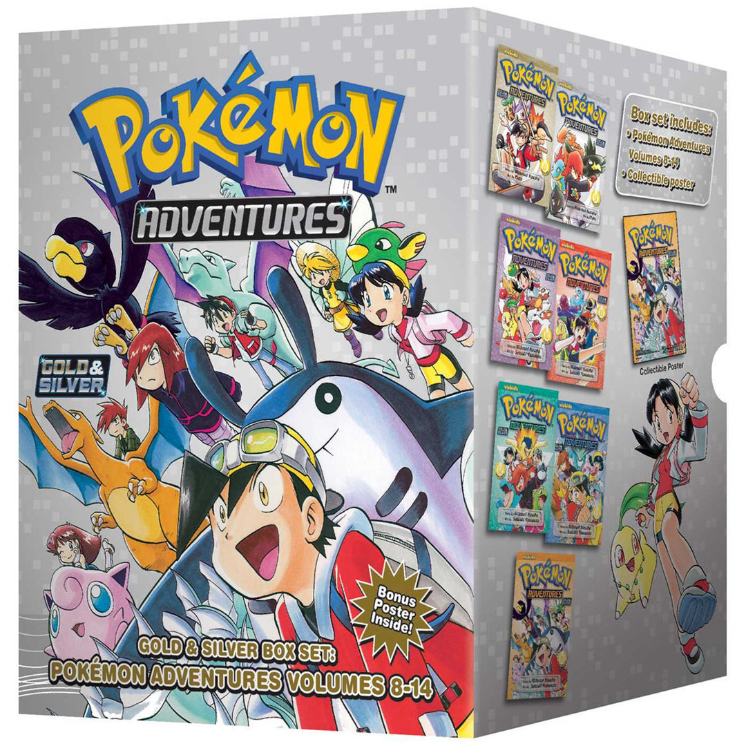 Pokemon Adventures Gold & Silver Box Set - Manga Mate