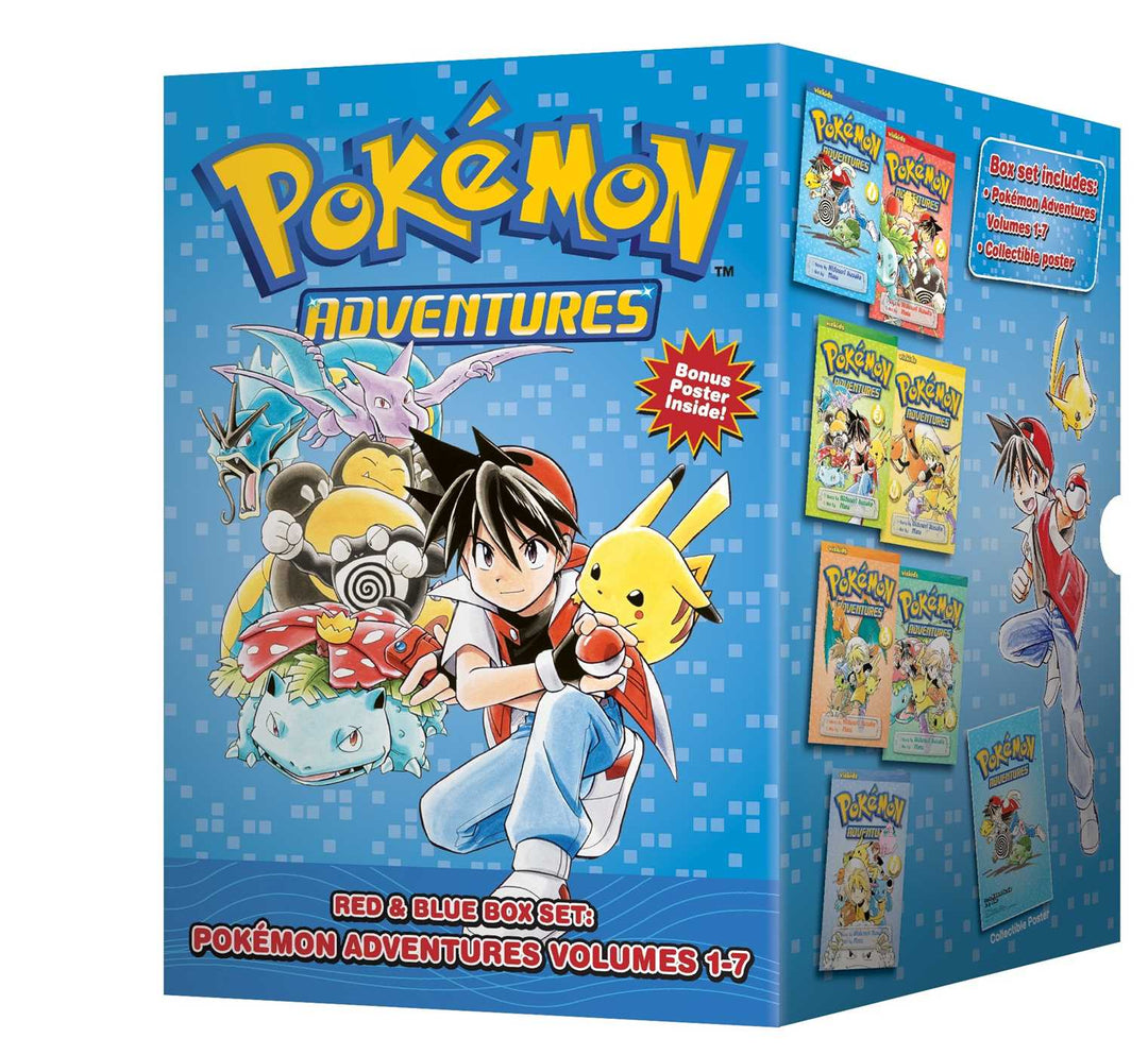 Pokemon Adventures Red & Blue Box Set - Manga Mate