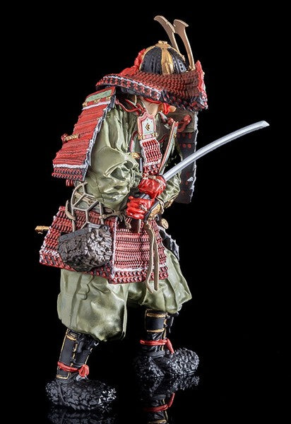 Plamax - Kamakura Period Armored Warrior - 1/12 Scale Plastic Model Kit