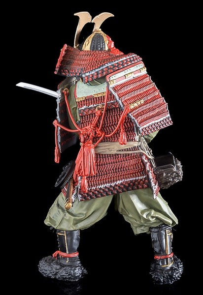 Plamax - Kamakura Period Armored Warrior - 1/12 Scale Plastic Model Kit