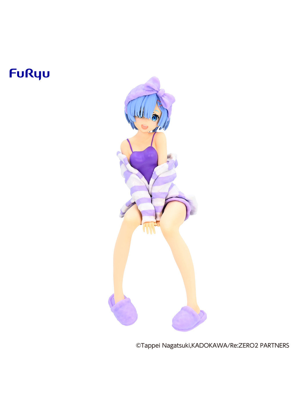 Re:Zero -Starting Life in Another World-: Noodle Stopper Figure -Rem Room Wear Purple Color Ver.