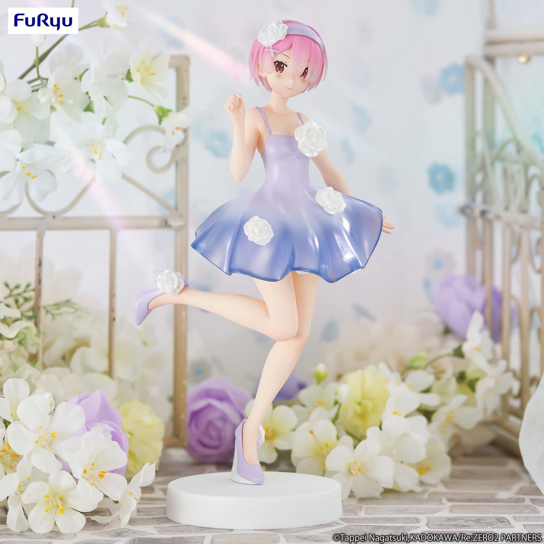 RE:ZERO - STARTING LIFE IN ANOTHER WORLD - TRIO-TRY-IT FIGURE - RAM FLOWER DRESS