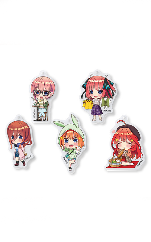 The Quintessential Quintuplets - Deformed Trading Acrylic Key Chain (Sold Separately)