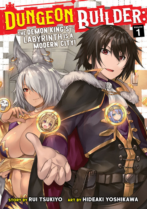 Dungeon Builder: The Demon King's Labyrinth is a Modern City! (Manga), Vol. 01