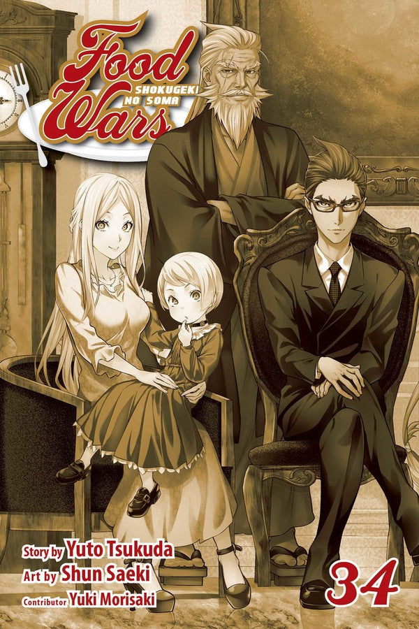 Food Wars!: Shokugeki no Soma, Vol. 34 - Manga Mate