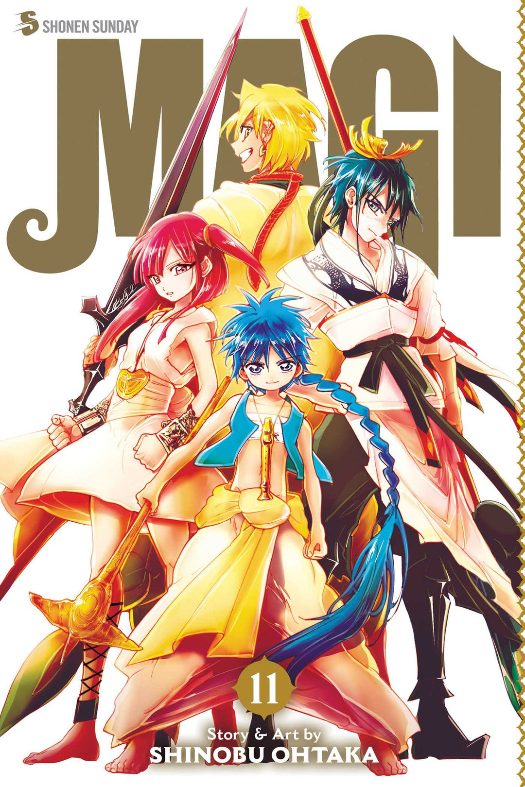 Magi: The Labyrinth of Magic, Vol. 11 - Manga Mate