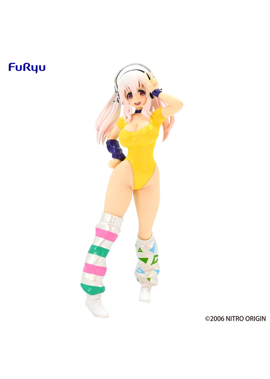 SUPER SONICO CONCEPT FIGURE 80'S ANOTHER COLOR YELLOW VER.