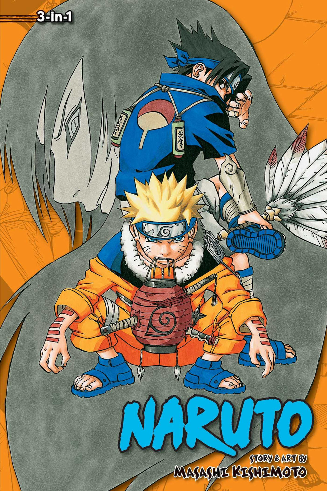 Naruto (3-in-1 Edition), Vol. 03 - Manga Mate