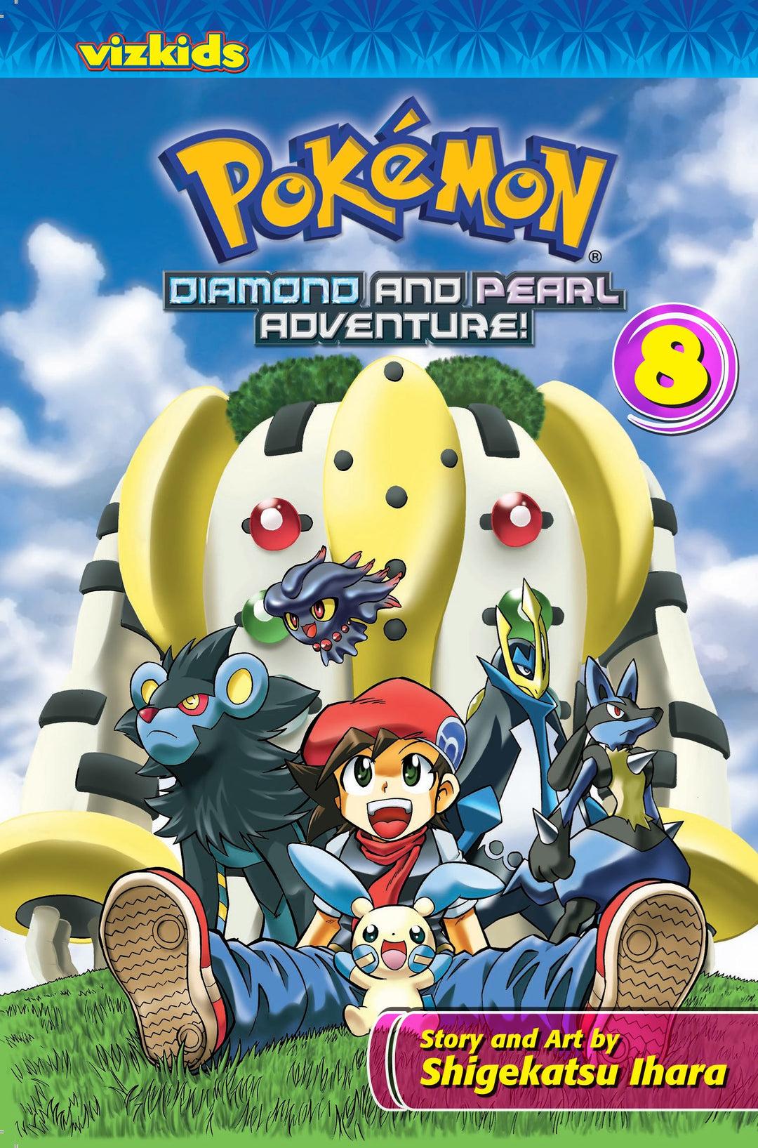 Pokemon Diamond and Pearl Adventure, Vol. 08 - Manga Mate